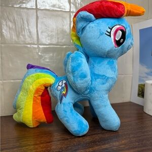 My Little Pony Rainbow Dash 11 Inch Stuffed Plush Toy Hasbro New Without Tags